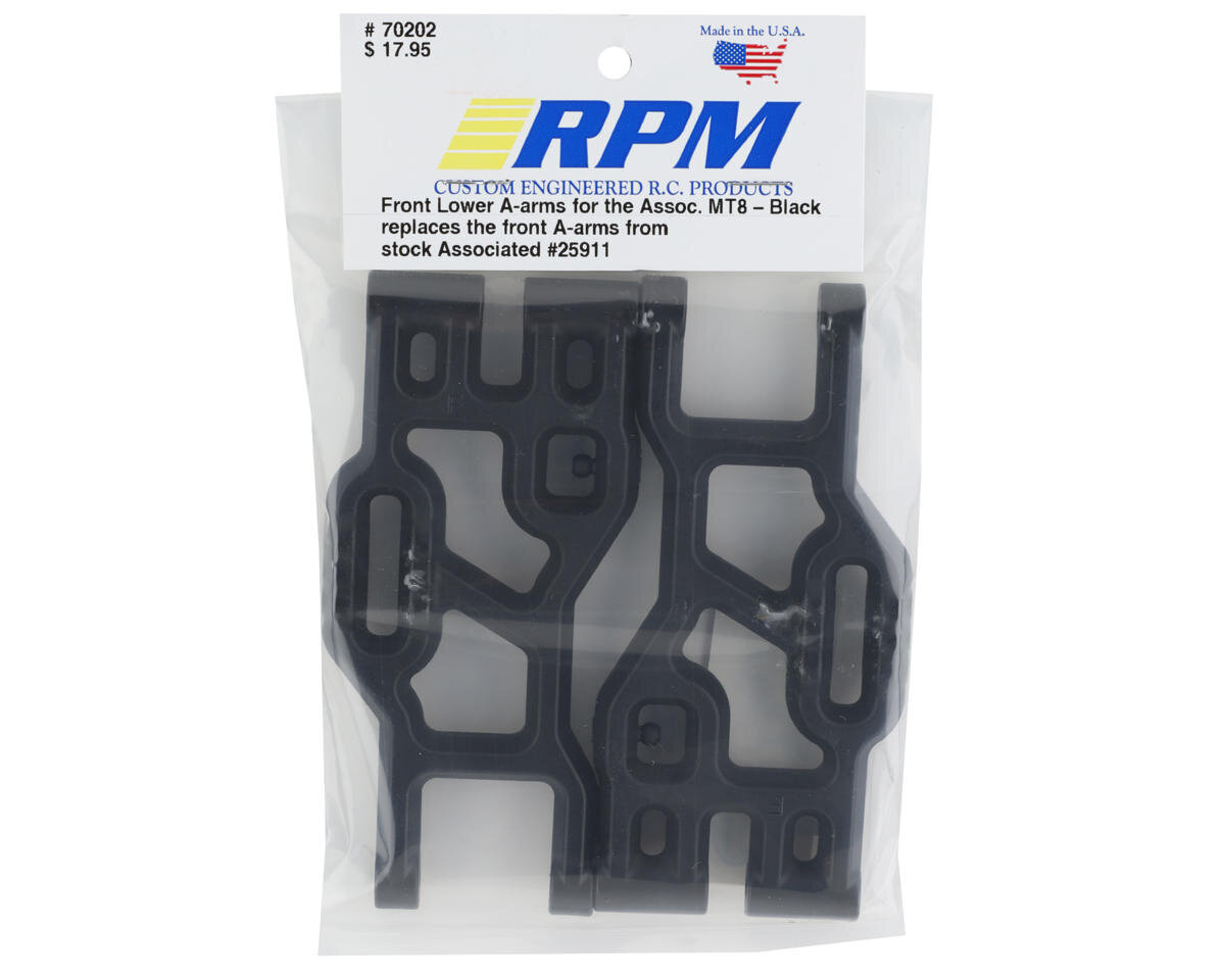 RPM Querlenker vorne schwarz für Associated Rival MT8 RPM Shop