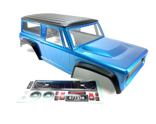 Absima Crawler CR3.4 4WD Pre-assembled Chassis inkl. Bronco Style Body Blau