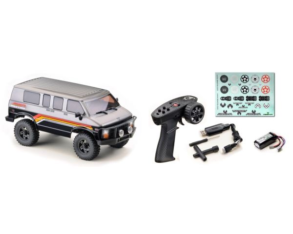 Absima Mini PRO EVO Crawler Rock Van 1:8 V2 gunmetal 4WD RTR