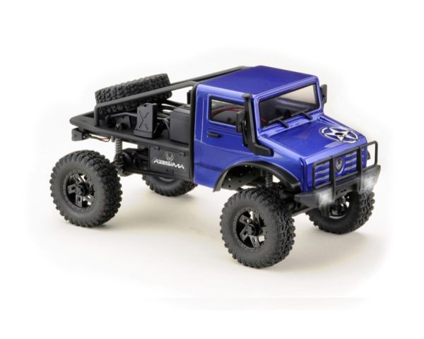 Absima Mini PRO EVO Crawler Trail Hunter 1:18 V2 blau 4WD RTR AB-18031V2