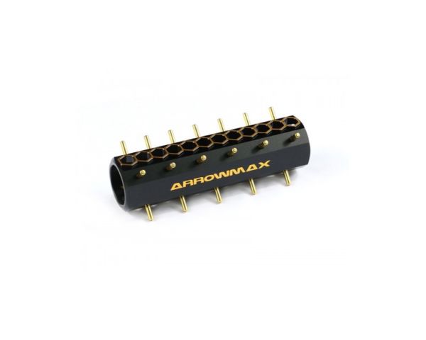 ARROWMAX Ultra Motorritzel Halter schwarz golden V2 AM180006-V2