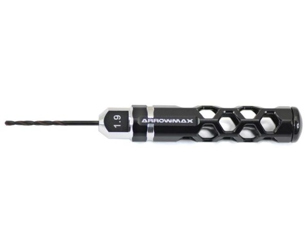 ARROWMAX Drill 1.9mm for 1/32 Mini 4WD Black AM220019B