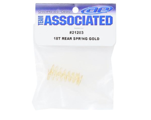 Team Associated Rear Springs gold 2.35 lb
