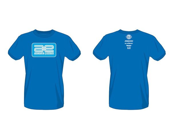 Team Associated Electrics Logo T-Shirt blau 3XL ASC97025