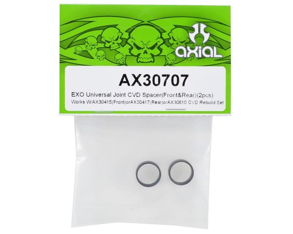 Axial EXOÖ Universal Joint CCD Spacer Front or Rear 2pcs