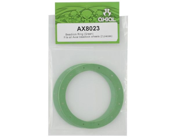 Axial Axial Bead Lock Rings grün 2Stk.
