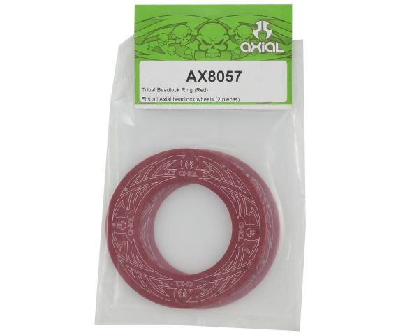 Axial Tribal Beadlock Ring rot 2Stk.