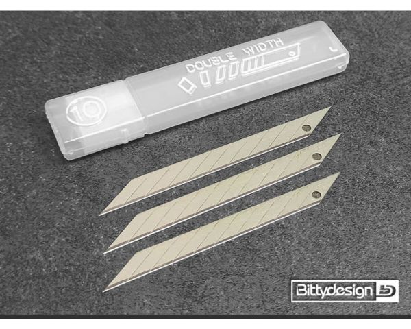 Bittydesign 30x Replacement blades for Hobby Art Knife BDYKB-12092