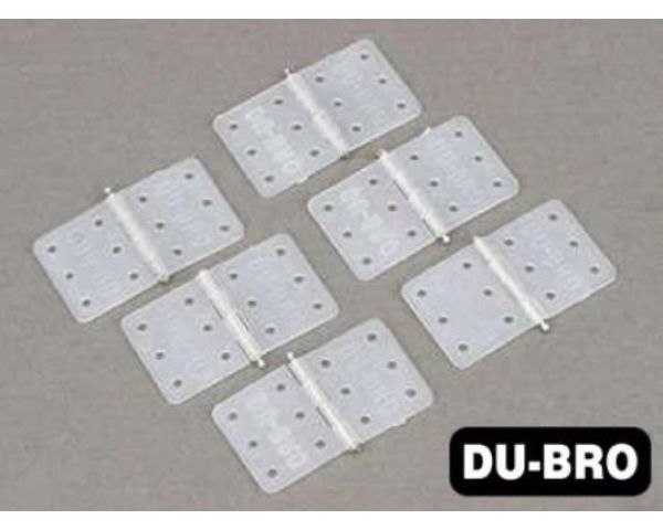 DU-BRO Aircrafts Parts und Accessories Small Nylon Hinges 6 pcs per package DUB118