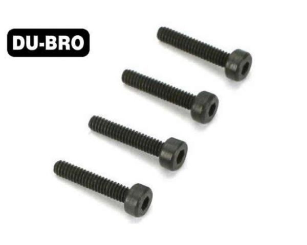 DU-BRO Screws 2.5mm x 4 Socket Head Cap Screw4 pcs per package DUB2115