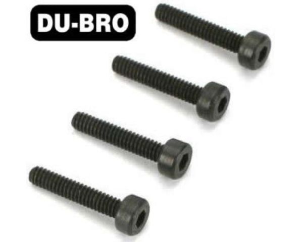 DU-BRO Screws 2.5mm x 8 Socket Head Cap Screw 4 pcs per package DUB2117
