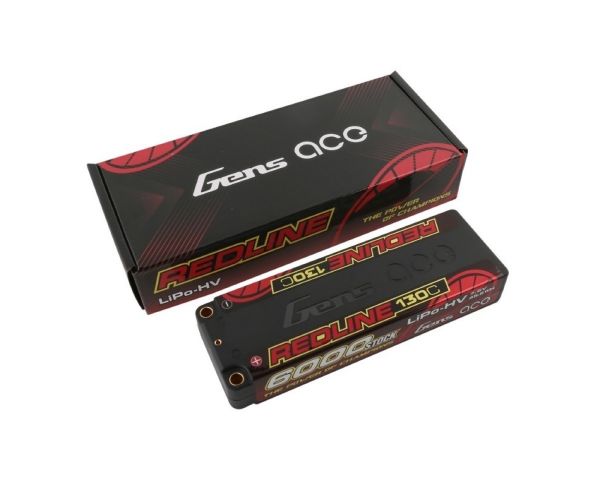 Gens Ace Redline Stick LiPo HV 6000mAh 7.6V 130C 5mm