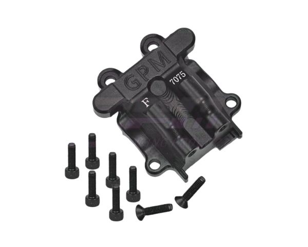 GPM Racing Alu Differentialabdeckung vorne schwarz für Arrma Granite Grom GPMMGG012BK