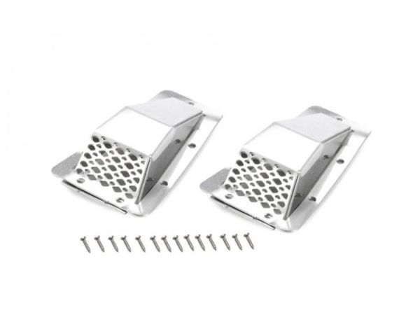 GPM Racing Metal Fender Vent Style A silber GPMZSP042S