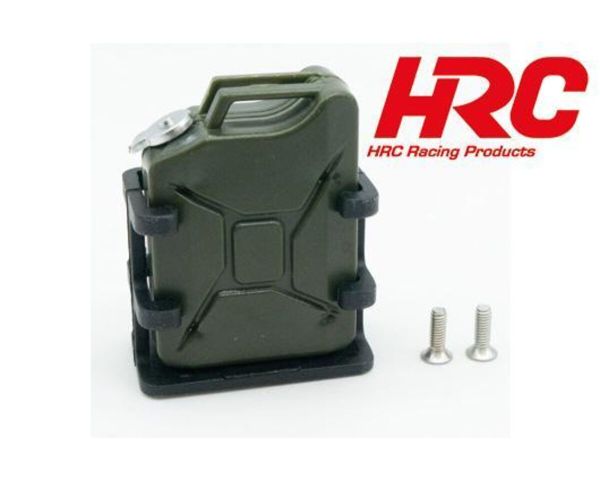 HRC Racing Karosserieteile 1/10 Crawler Maßstab Treibstofftank 39x29x15mm grün HRC25269G