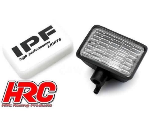HRC Racing Lichtset 1/10 oder Monster Truck LED JR Stecker IPF Cover 4x Weiss LED