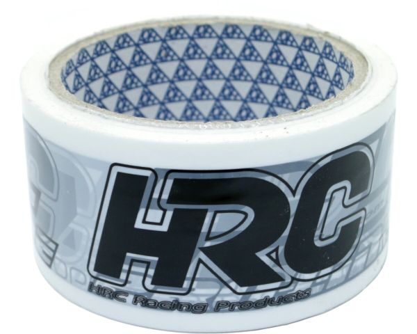 HRC Racing Packband Klebeband weiss mit Logos 66m x 50mm HRC9991