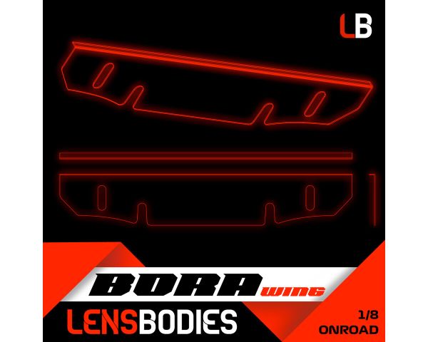 Lens Bodies Abrisskante 1/8 Standart HRELW08-S