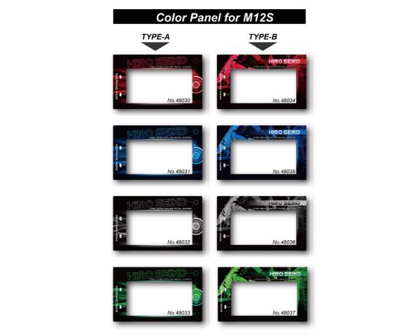 Hiro Seiko M12S Color Panel-A Red HS-48030