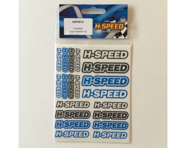 H-SPEED Logo Aufkleber HSP0014