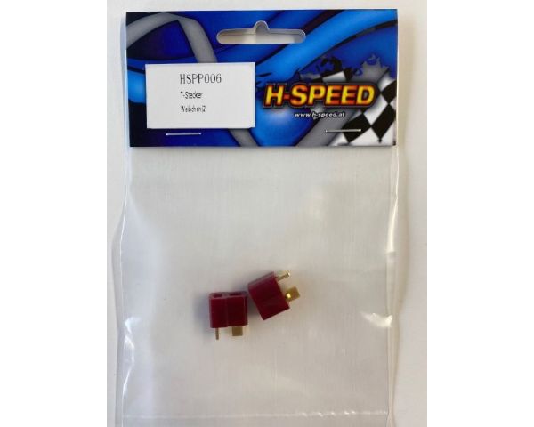 H-SPEED T-Stecker Weibchen 2 Stück HSPP006