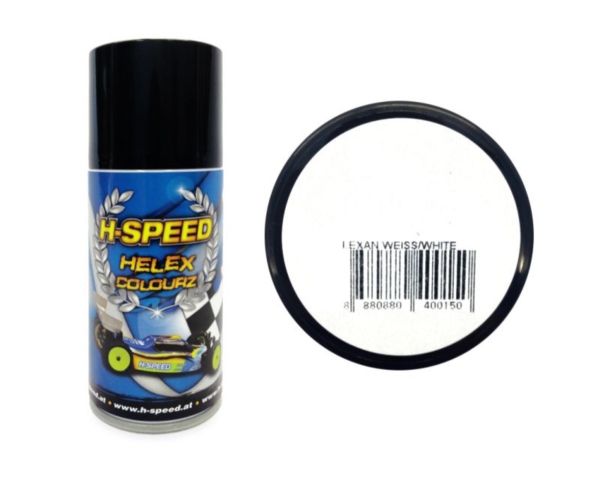 H-SPEED Lexan Spray weiß 150ml HSPS001