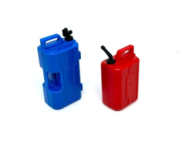 H-SPEED Kunststoff Ölkanister rot und blau HSPY072