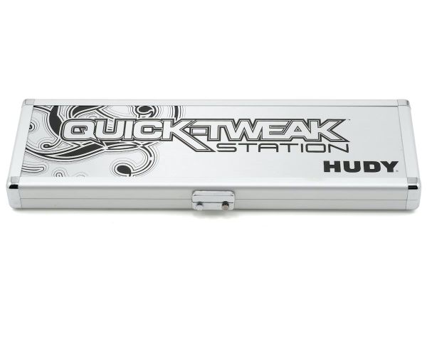 HUDY Quick Tweak Station mit Alu Koffer für 1:10 und 1:12 Onroad HUD107904