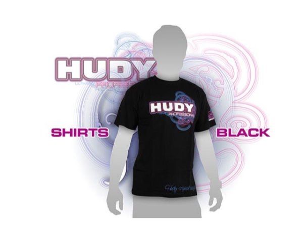 HUDY Professional Team T-Shirt Größe XXXL schwarz HUD281047XXXL