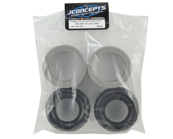 JConcepts Swaggers pink 1:10 Short Course Reifen