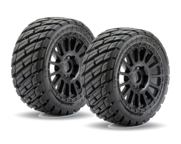 Jetko Rockform Belted Buggy Extreme Reifen auf schwarzen Felgen JK1503RB