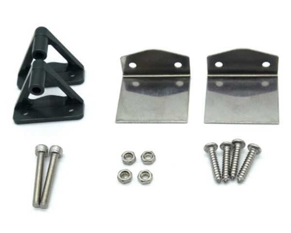 Joysway Option Part Stanless steel trim tabs and CNC aluminum alloy stand setUpgrade metal part JOY890122