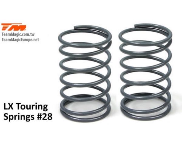 K Factory Shocks Springs LX Touring 1.5mm x 6 coils 13x23.5mm 28 KF4901-28