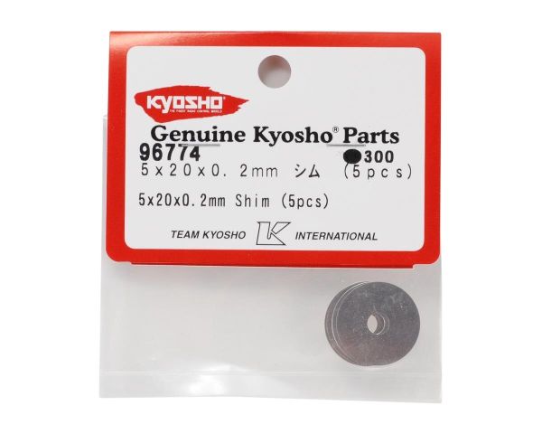 Kyosho Distanzscheiben 5x20x0.2mm
