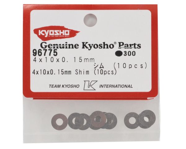 Kyosho Distanzscheiben 4x10x0.15mm