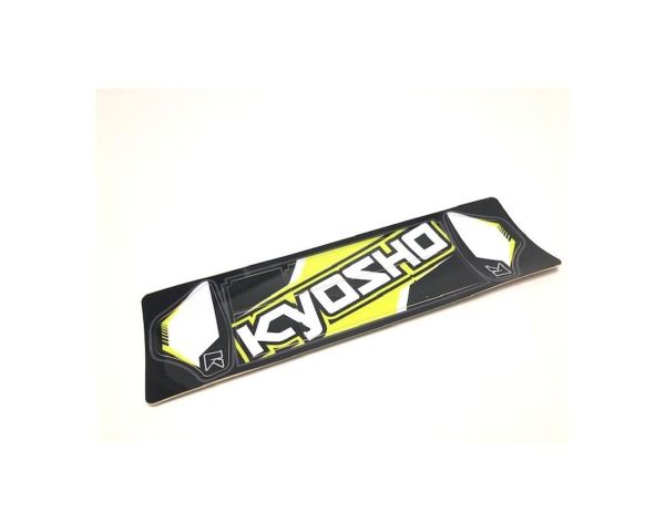 Kyosho Dekorbogen für Heckspoiler Inferno MP10 gelb KYOIFD100-YW