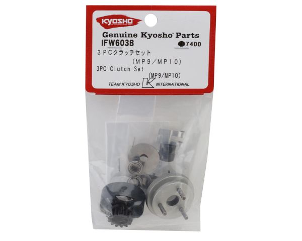 Kyosho 3PC Kupplung HD Set Inferno MP9 MP10