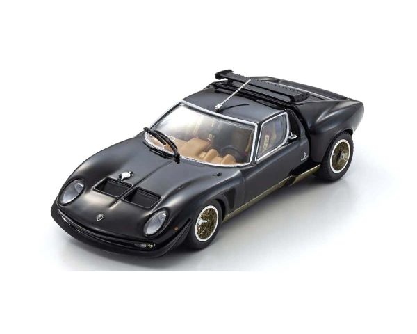Kyosho Lamborghini Miura SVR 1970 1:43 schwarz Gold