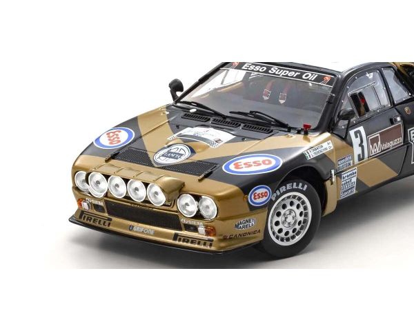 Kyosho Lancia Rally 037 F.Tabaton Targa Florio 1985 Esso 1:18 Nr.3
