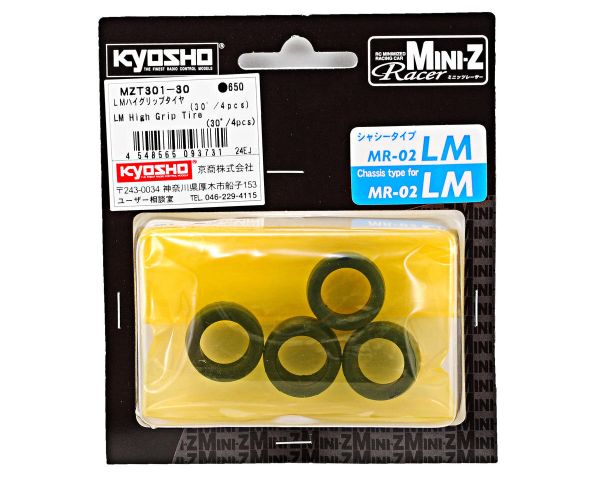 Kyosho Reifen Mini-Z Lm 30 High Grip