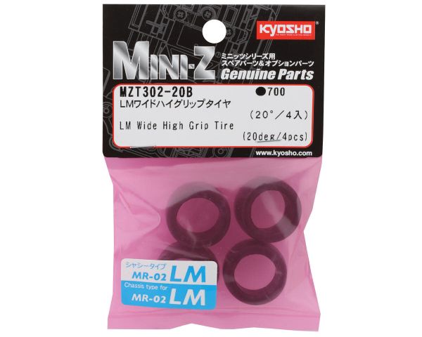 Kyosho Reifen Mini-Z LM 20 Breit High Grip