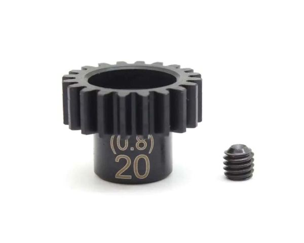 Kyosho Motorritzel Stahl 20 Zähne Modull 0.8 für 5mm Welle KYOPNGS0820