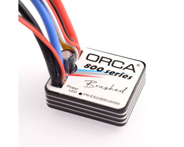 ORCA 800 Series Brushed Regler mit Programmier Karte