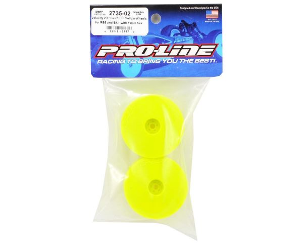 ProLine Velocity 2.2 Felge vorne 2WD gelb