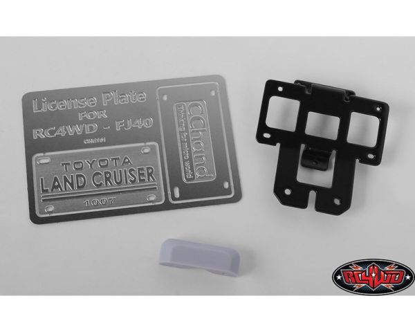 RC4WD Rear License Plate System for RC4WD G2 Cruiser RC4VVVC0464