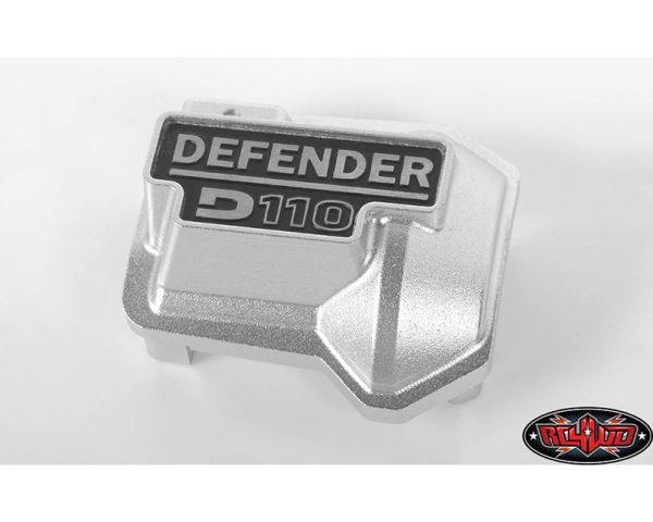 RC4WD Defender D110 Diff Cover for Traxxas TRX-4 Silver RC4VVVC0478