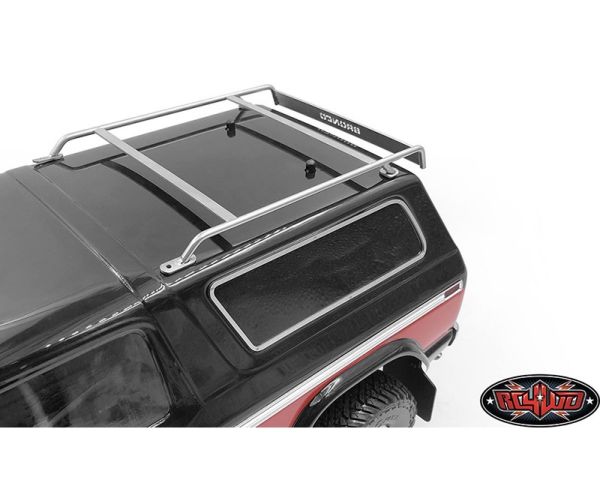 RC4WD King Roof Rack for Traxxas TRX-4 79 Bronco Ranger XLT Silver