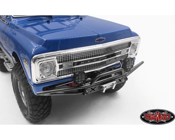 RC4WD Luster Metal Front Bumper for Axial SCX10 II 1969 Chevrolet Blazer