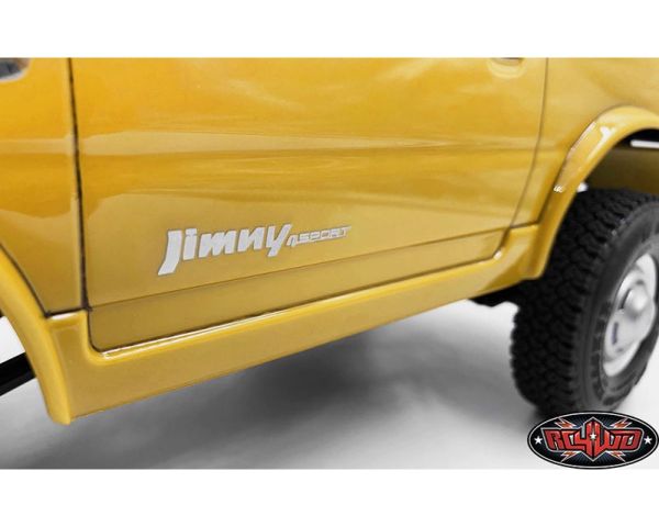 RC4WD Metal Emblems for MST 1/10 CMX Jimny J3 Body White