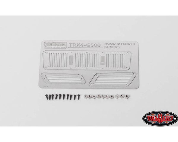RC4WD Metal Hood and Fender Vents for Traxxas TRX-4 Mercedes-Benz RC4VVVC0801